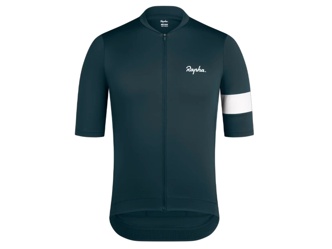 Rapha Core Cycling Jersey（ラファ コア サイクリング ジャージ）ダークグリーン前側
