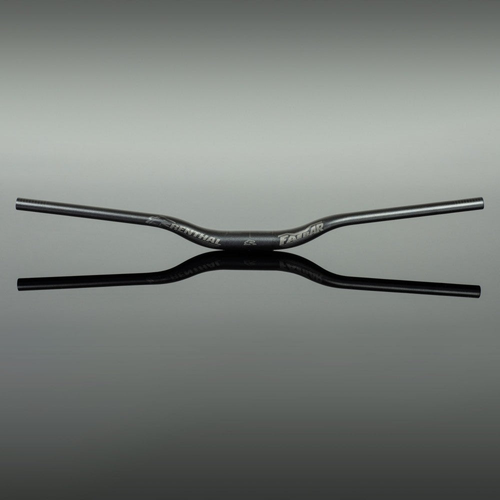 ブランド名：レンサル、商品名：ファットバー 35mm V3、ライズ：30mm、ワイズ：800mm、カラー名：ブラック