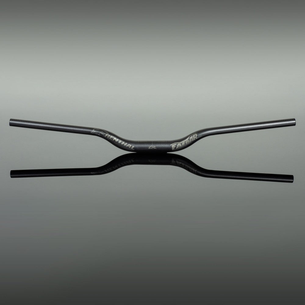 ブランド名：レンサル、商品名：ファットバー 35mm V3、ライズ：40mm、ワイズ：800mm、カラー名：ブラック