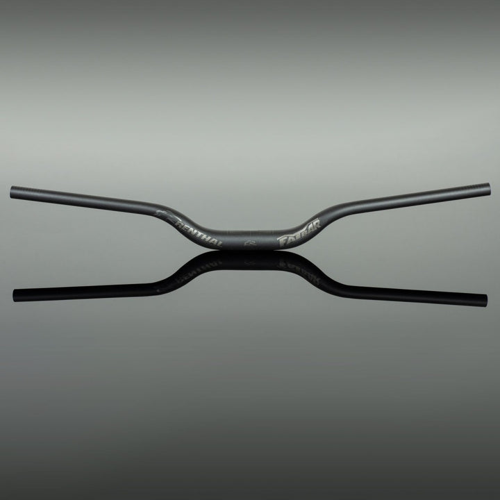 ブランド名：レンサル、商品名：ファットバー 35mm V3、ライズ：50mm、ワイズ：820mm、カラー名：ブラック