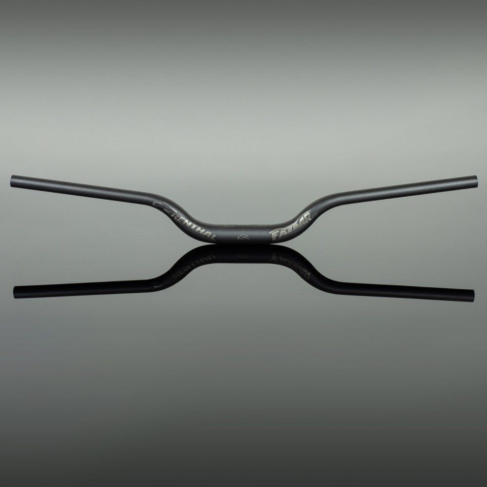 ブランド名：レンサル、商品名：ファットバー 35mm V3、ライズ：60mm、ワイズ：820mm、カラー名：ブラック