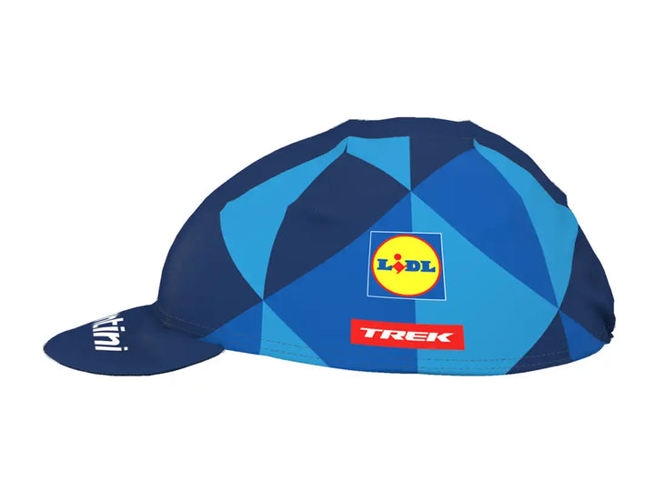 Santini Lidl-Trek Team Replica Cycling Cap　左側のデザイン
