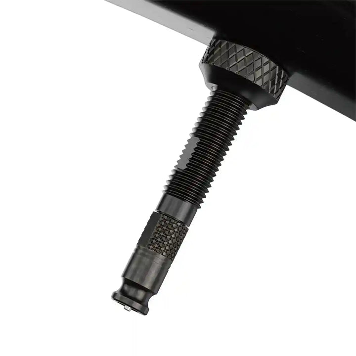 SCHWALBEクリックバルブ　チューブレスバルブキットをホイールに装着したところ