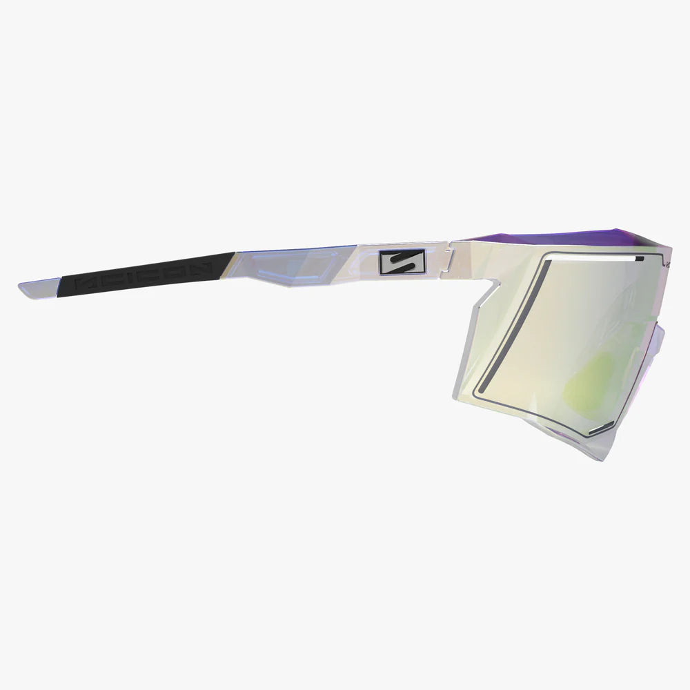 SCICON SPORTS アイウェアAEROSTORM カラー：BLUE LIGHT CLEAR　横から