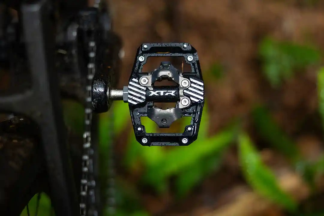 シマノのPD-M9220右側ペダルをMTBに取り付け