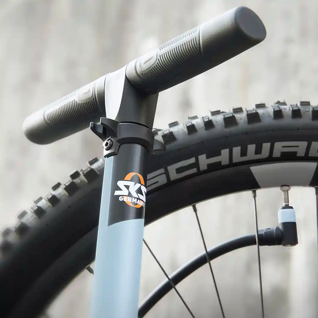 SKSエアエクスプローラー クリックバルブ 10.0のハンドル部分