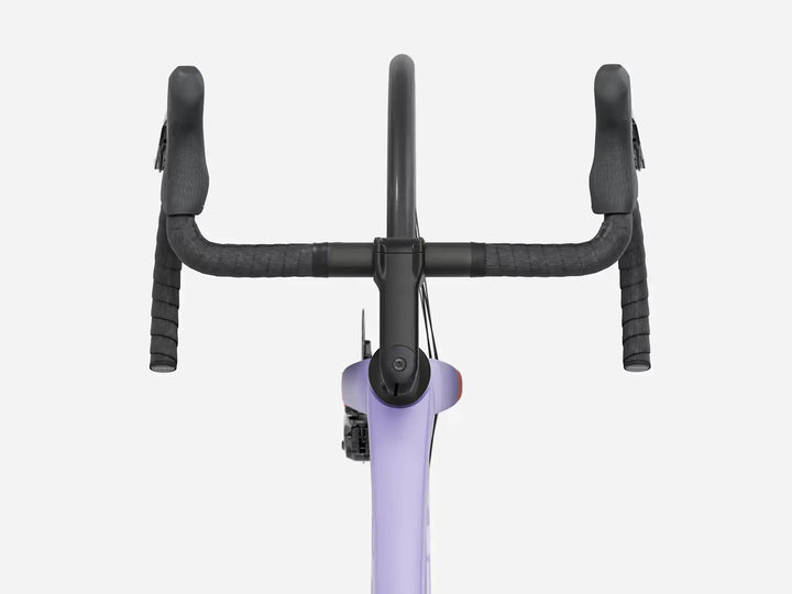 TREK Madone SL5 Gen8（2026年モデル）カラー：Matte Lavender Haze/Deep Smoke　ハンドル真上から