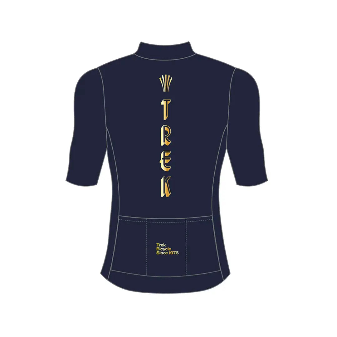 Trek No. 76サイクリングジャージ 背中側（イラストイメージ）