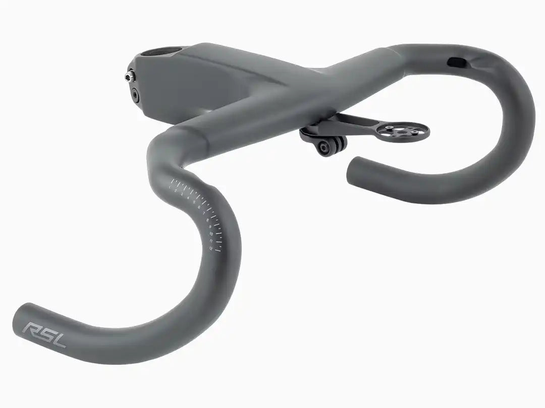 Trek Aero RSLバーステムPro BlendrマウントをTREK Aero RSLバーステムに取り付けた状態