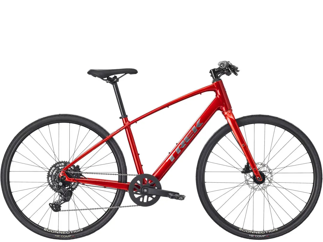 ブランド名：トレック、モデル名：FX 2 Stepover Gen 4、カラー名：Fury Red