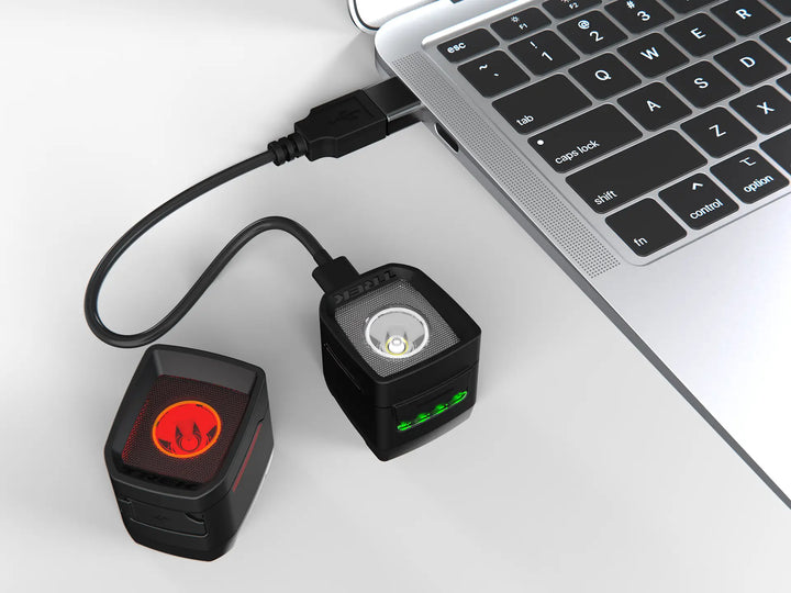 Trek Ion 100 R/Flare R City ライトセットタイプCのUSB充電