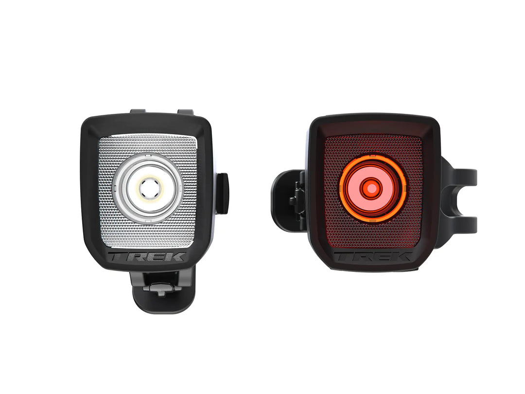 Trek Ion 100 R/Flare R City ライトセット正面から