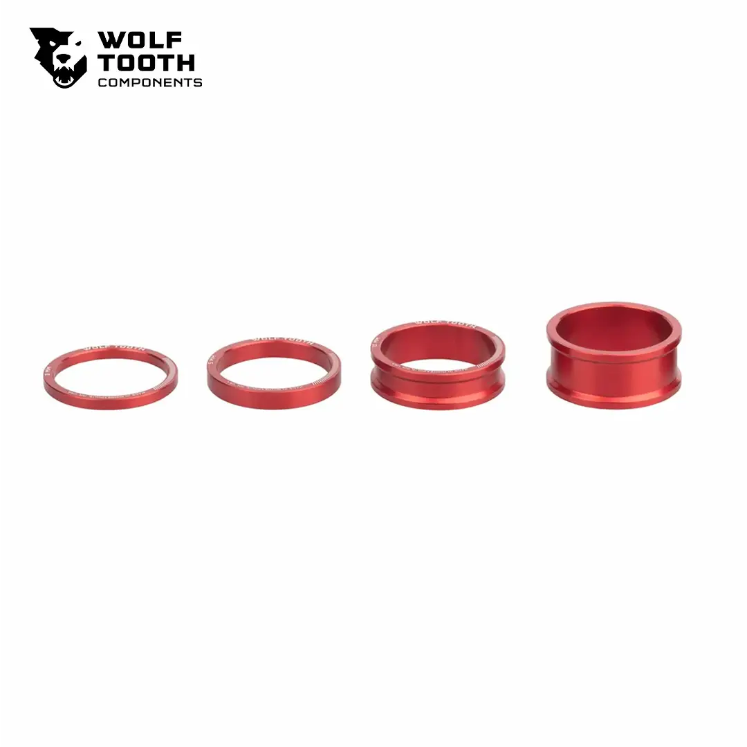 WOLF TOOTH（ウルフトゥース）Spacer Kit（スペーサーキット）Red