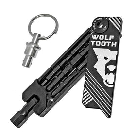 Wolf tooth 6-Bit Hex Wrench Multi-tool With Keychain（ウルフトゥース 6ビット ヘックスレンチ マルチツール キーホルダータイプ）