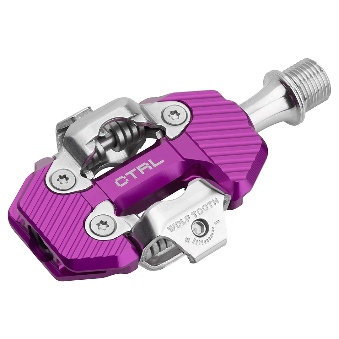 Wolf Tooth（ウルフトゥース）CTRL Trail Clipless Pedal カラー：Ultraviolet Purple