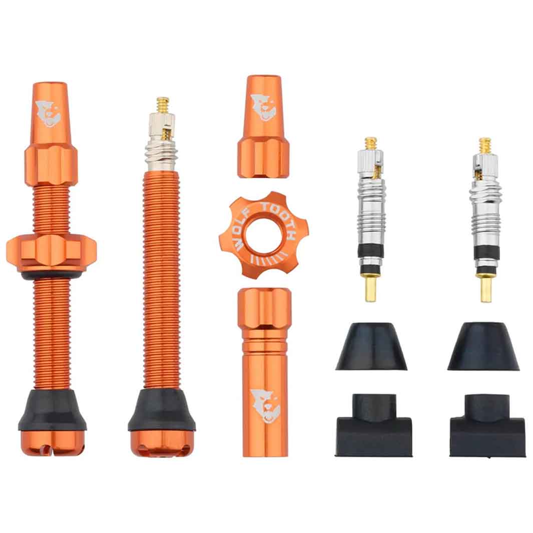 Wolf Tooth Tubeless Valve Stem Kit 44mm（ウルフトゥース チューブレス バルブ ステム キット）