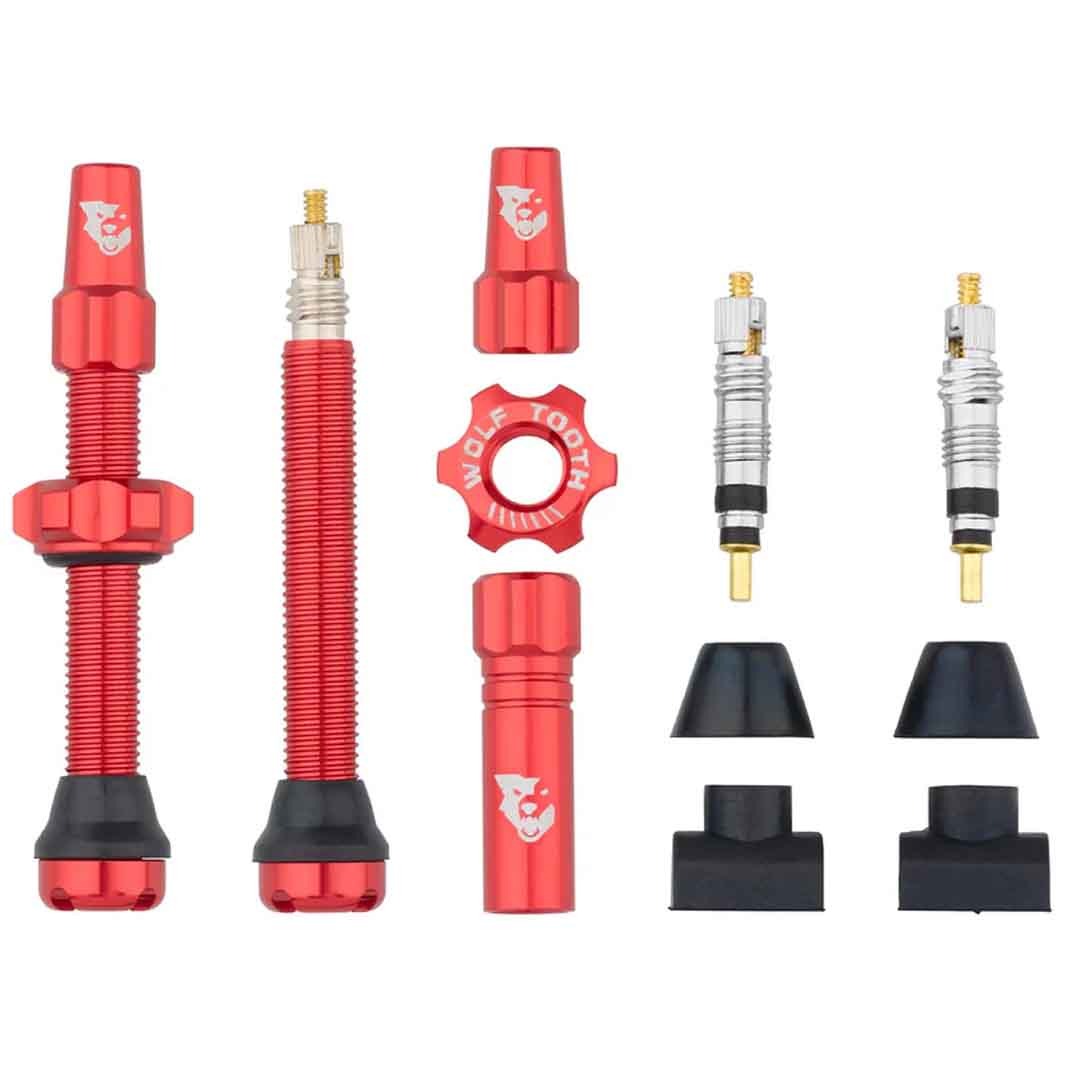 Wolf Tooth Tubeless Valve Stem Kit 44mm（ウルフトゥース チューブレス バルブ ステム キット）