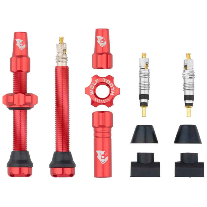 Wolf Tooth Tubeless Valve Stem Kit 44mm（ウルフトゥース チューブレス バルブ ステム キット）