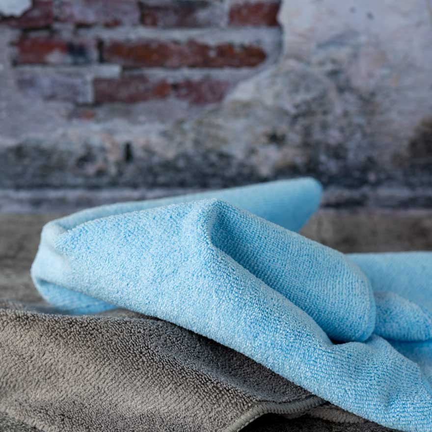 バイクプラス オリジナル マイクロファイバーウェス２枚セット