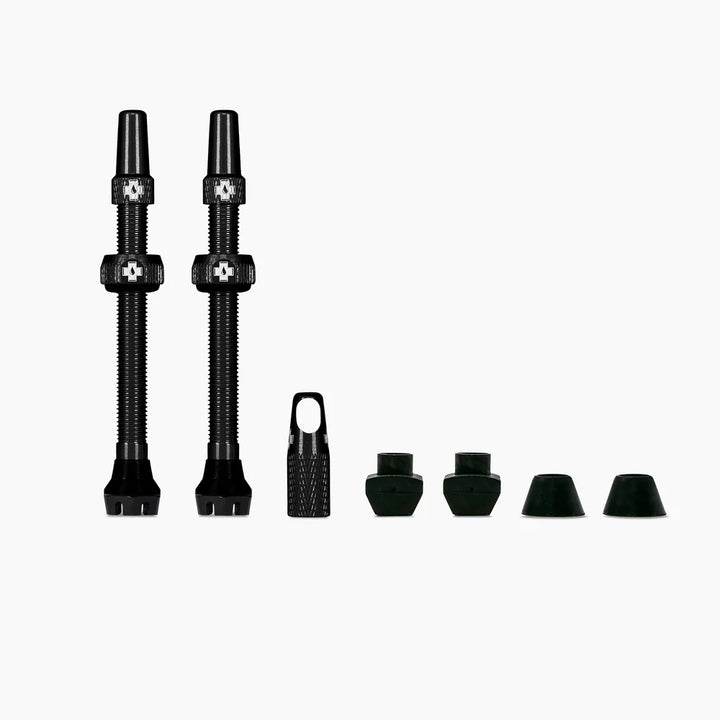 Muc-Off Tubeless Valves 44mm For Insert（マックオフ チューブレスバルブ 44mmタイヤインサート対応 ver.）ブラック商品画像