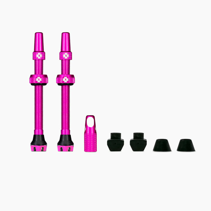 Muc-Off Tubeless Valves 44mm For Insert（マックオフ チューブレスバルブ 44mmタイヤインサート対応 ver.）ピンクの商品画像