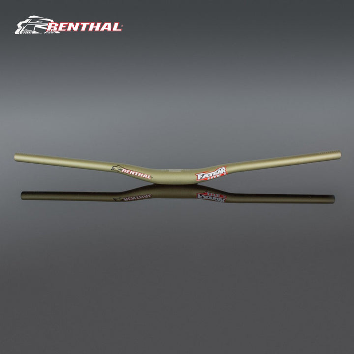 Renthal Fatbar Lite 35mm Handlebar Rise:20mm, Color:Gold（レンサルファットバーライト35mmハンドルバーのライズ20mm, カラーゴールドのバージョン）