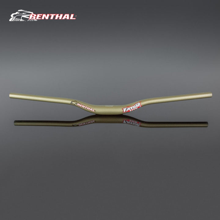 Renthal Fatbar Lite 35mm Handlebar Rise:30mm, Color:Gold（レンサルファットバーライト35mmハンドルバーのライズ30mm, カラーゴールドのバージョン）