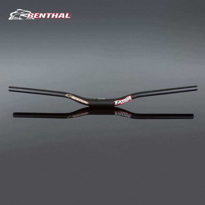 Renthal Fatbar Lite 35mm Handlebar Rise:30mm, Color:Black（レンサルファットバーライト35mmハンドルバーのライズ30mm, カラーブラックのバージョン）