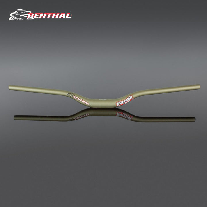 Renthal Fatbar Lite 35mm Handlebar Rise:40mm, Color:Gold（レンサルファットバーライト35mmハンドルバーのライズ40mm, カラーゴールドのバージョン）