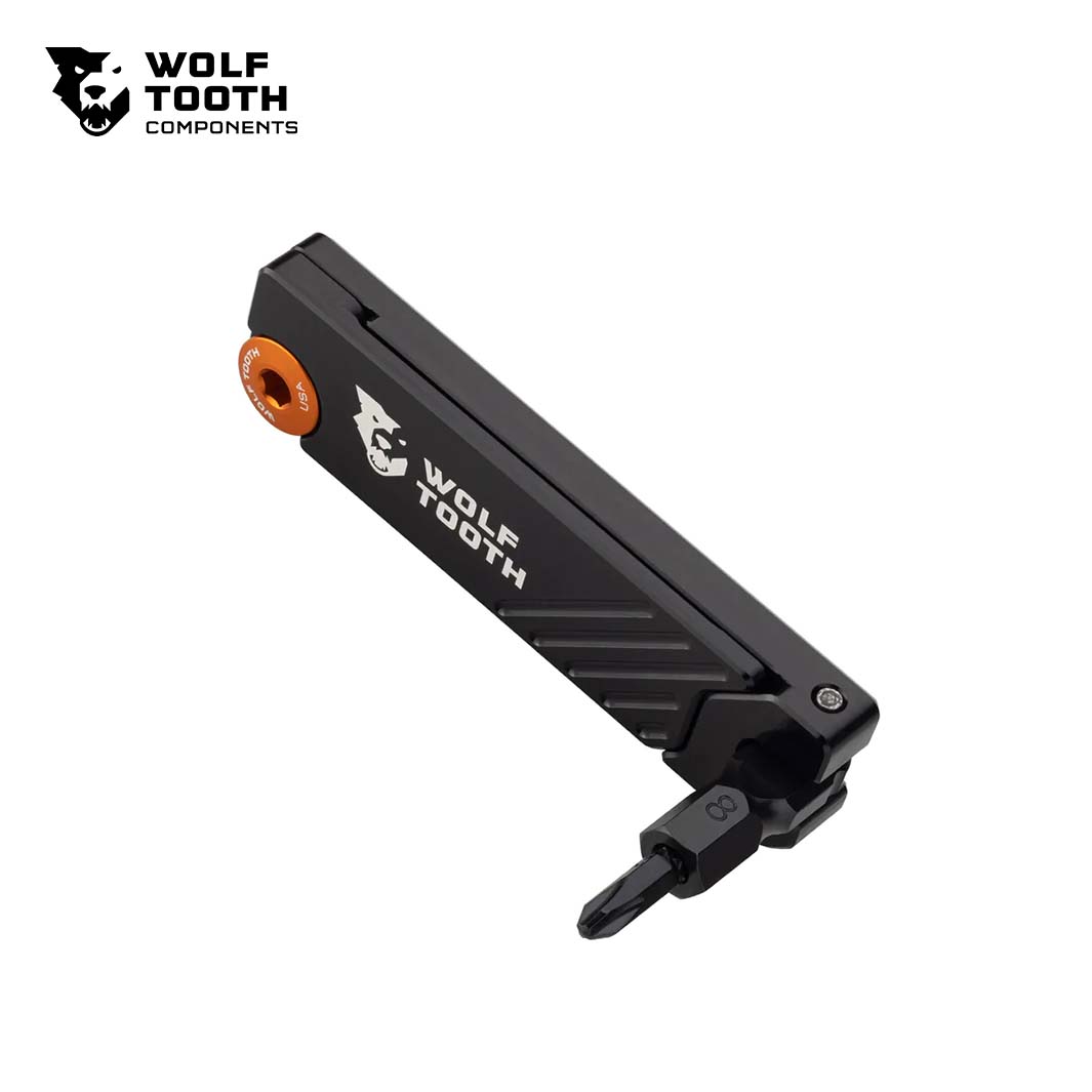 Wolf tooth 6-Bit Hex Wrench Multi-tool With Keychain（ウルフトゥース 6ビット ヘックスレンチ マルチツール キーホルダータイプ）
